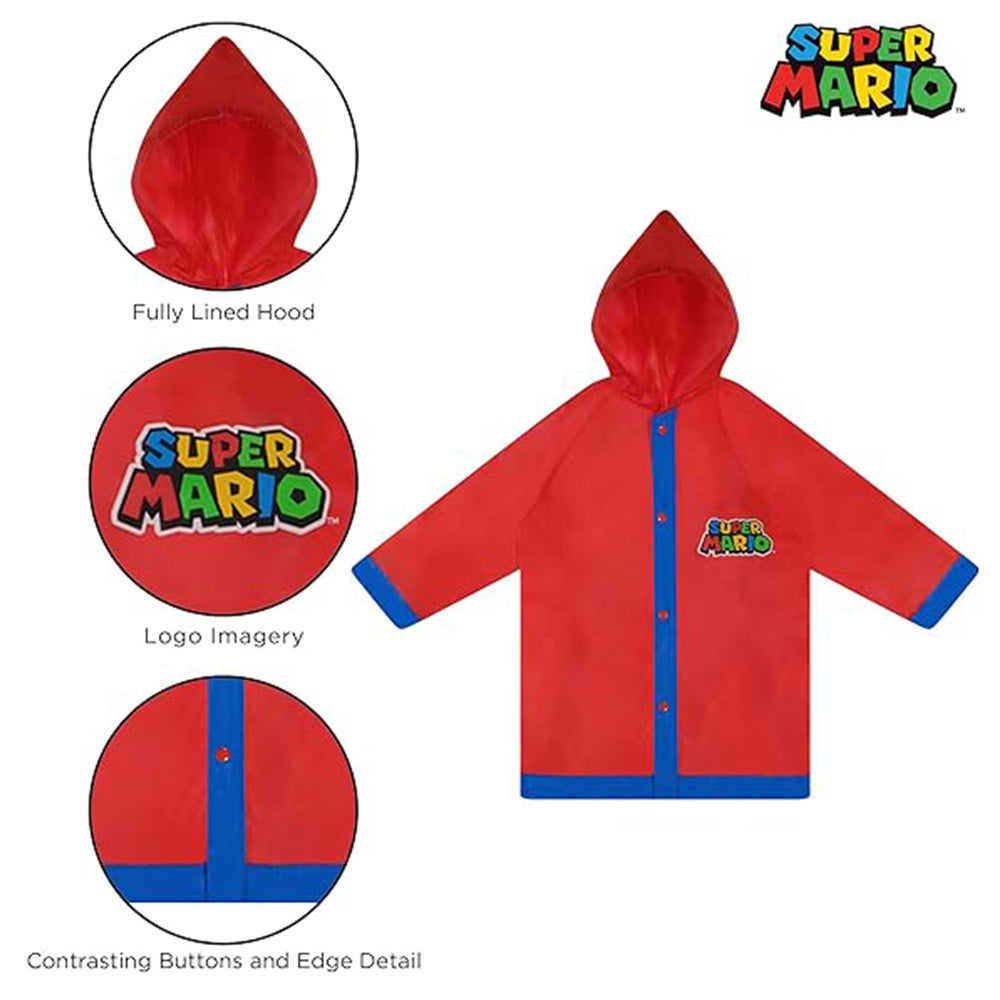 Travel Umbrella – Waterproof, Super Mario Kids Umbrella Rain – detail view 10