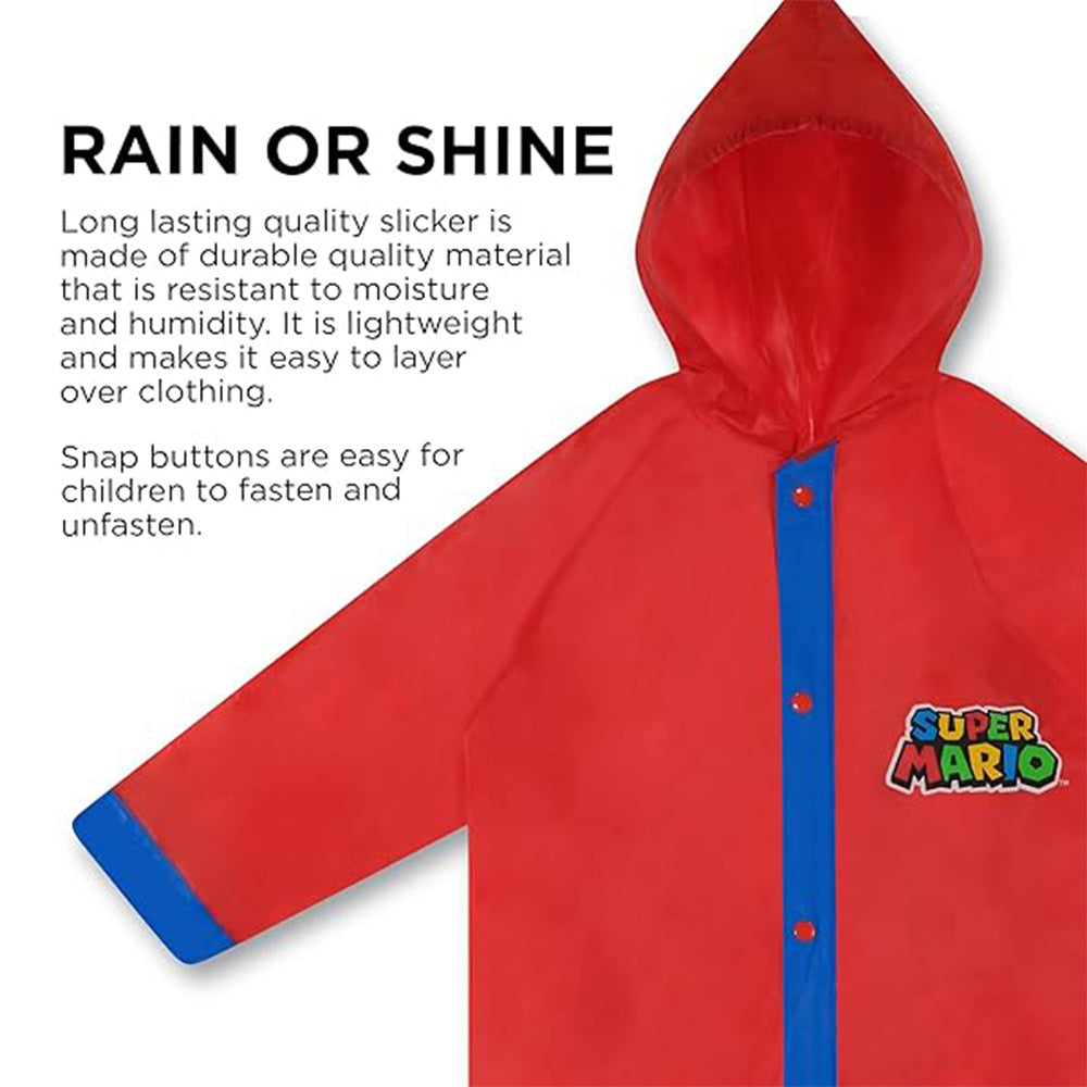 Travel Umbrella – Waterproof, Super Mario Kids Umbrella Rain – detail view 11