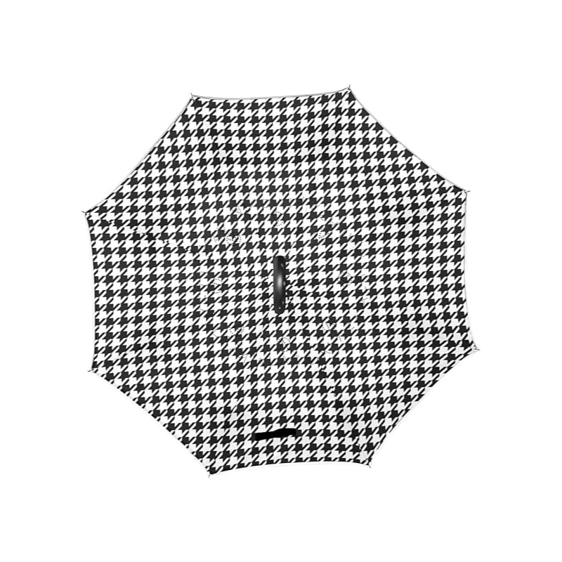 Travel Umbrella – Windproof, Inverted Umbrella C Shaped Handle – detail view 4
