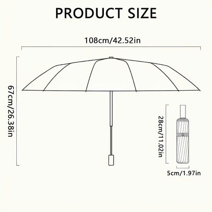 Travel Umbrella – Windproof, for Travel – detail view 5