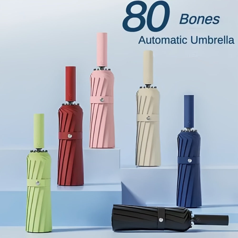 Travel Umbrella – Windproof, Automatic, Compact – front view