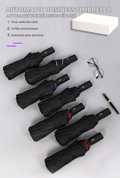 Travel Umbrella – Windproof, Compact, for Travel – detail view 14