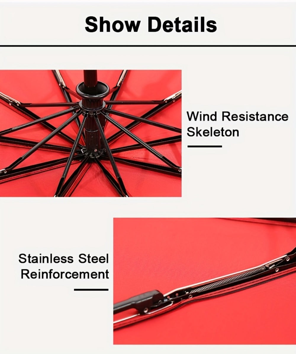 Travel Umbrella – Windproof, Compact, for Travel – detail view 17