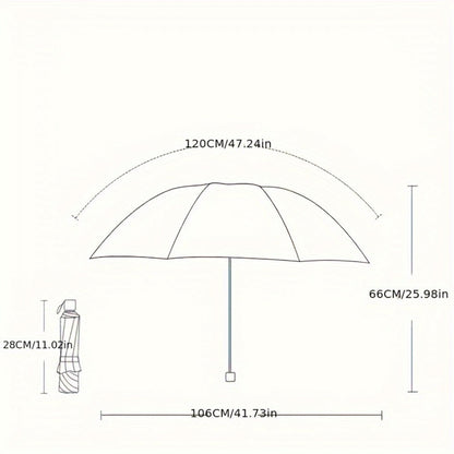 Travel Umbrella – Windproof, Compact, for Travel – detail view 2