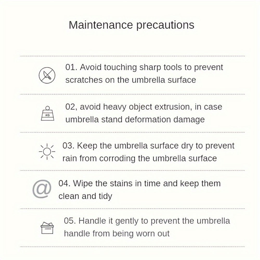 Travel Umbrella – Windproof, Compact, for Travel – detail view 30
