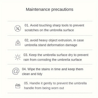 Travel Umbrella – Windproof, Compact, for Travel – detail view 30