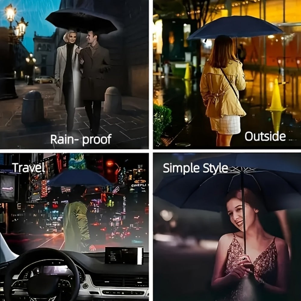 Travel Umbrella – Windproof, Foldable, Compact, for Travel & Work – detail view 5