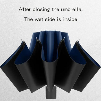 Travel Umbrella – Windproof, Foldable, Compact, for Travel & Work – detail view 9