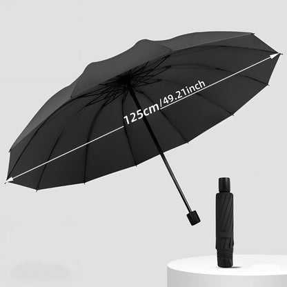 Travel Umbrella – Windproof, Foldable, Compact, for Travel & Work – detail view 11