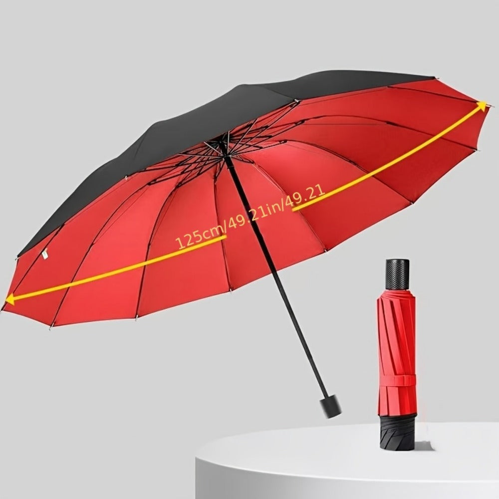 Travel Umbrella – Windproof, Foldable, Compact, for Travel & Work – detail view 12