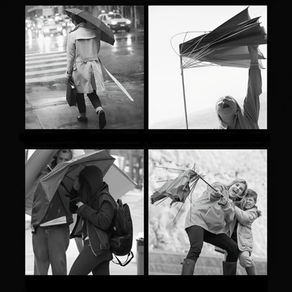 Travel Umbrella – Windproof, Foldable, Compact, for Travel & Work – detail view 15