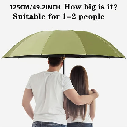 Travel Umbrella – Windproof, Waterproof, Compact, for Travel & Work – detail view 10