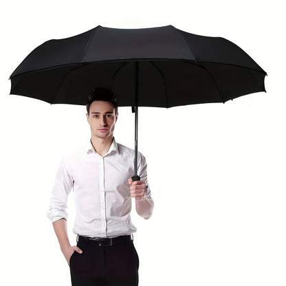 Travel Umbrella – Windproof, Waterproof, Compact, for Travel & Work – front view