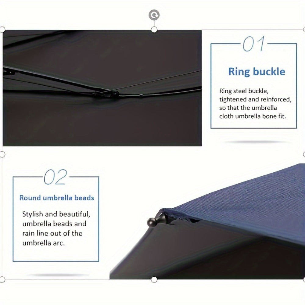 Travel Umbrella – Windproof, Waterproof, for Travel & School – detail view 7