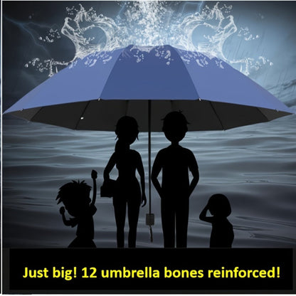 Travel Umbrella – Windproof, Waterproof, for Travel & School – front view