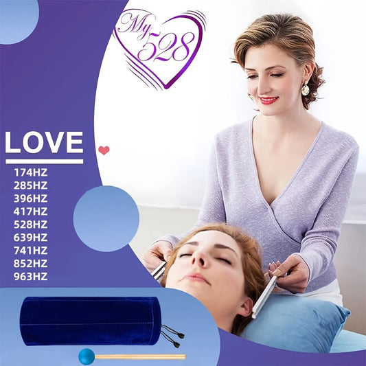 Tuning Fork Set, 9pcs, 174Hz, Forks, Set-with for Pitch Reference detail image