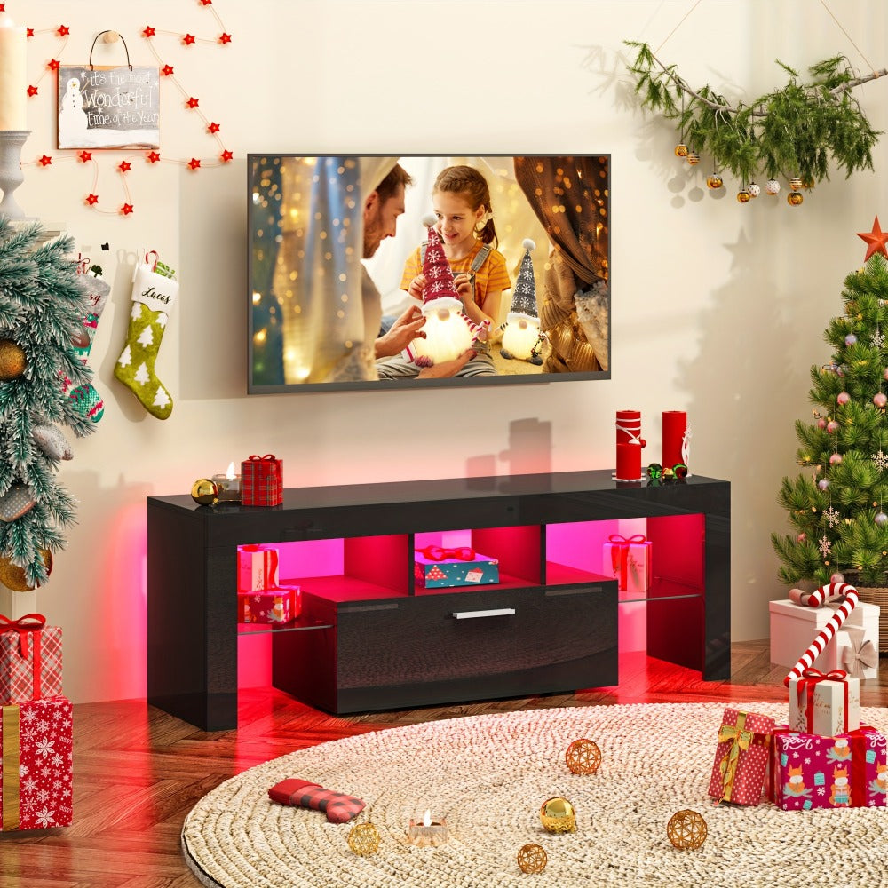 TV Stand with Storage Drawers for Practical Everyday Home Use detail image - detail view 12
