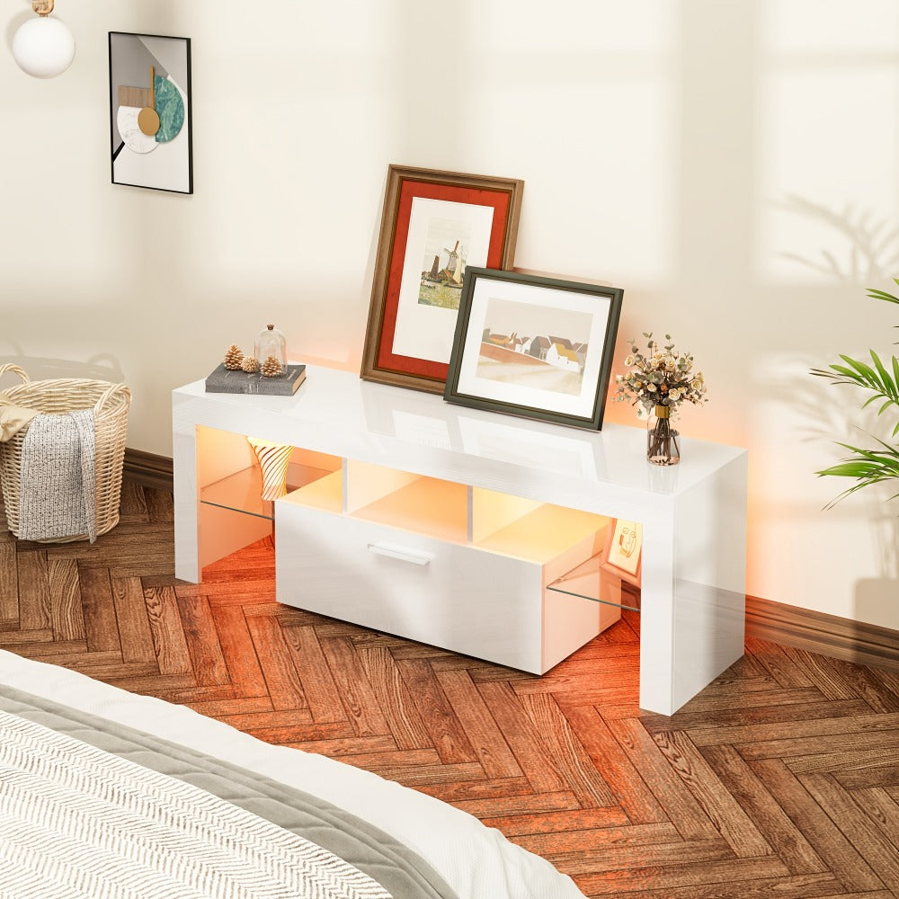 TV Stand with Storage Drawers for Practical Everyday Home Use detail image - detail view 14