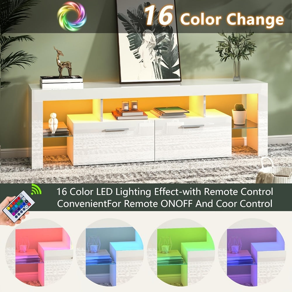TV Stand with Storage Drawers for Practical Everyday Home Use detail image