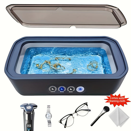 Ultrasonic Cleaner - Portable 50KHz High Frequency Jewelry Cleaning Machine for Rings Watches - main product view