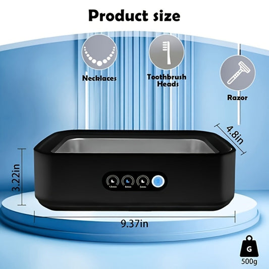 Ultrasonic Cleaner - Portable 50KHz High Frequency Jewelry Cleaning Machine for Rings Watches - product detail view 2
