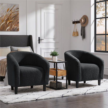 Upholstered Accent Chair, Bedroom Reading Chair for Comfortable Everyday Seating detail image - detail view 10