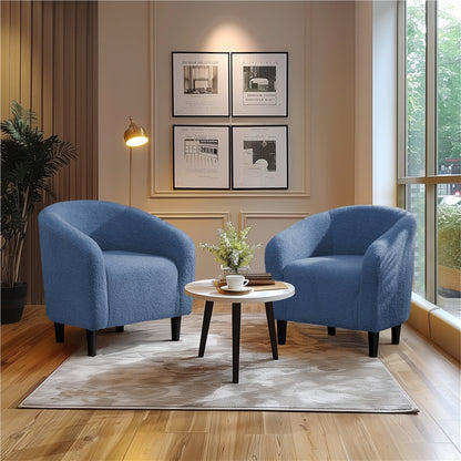 Upholstered Accent Chair, Bedroom Reading Chair for Comfortable Everyday Seating detail image - detail view 17
