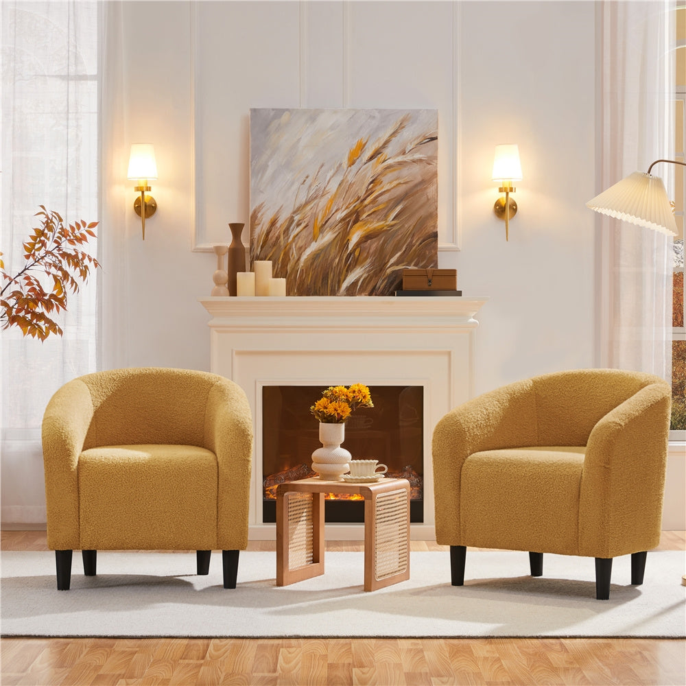 Upholstered Accent Chair, Bedroom Reading Chair for Comfortable Everyday Seating detail image - detail view 21