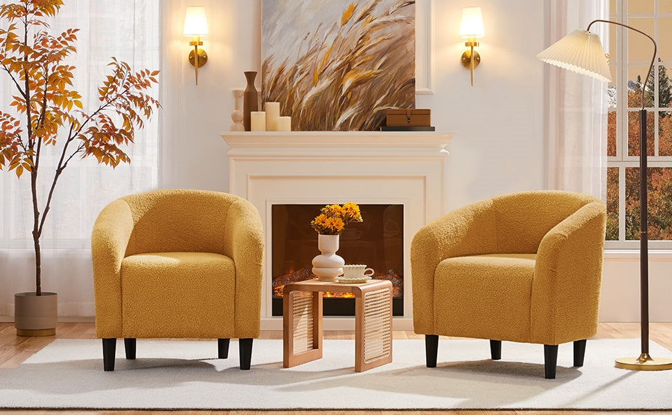 Upholstered Accent Chair, Bedroom Reading Chair for Comfortable Everyday Seating detail image - detail view 26