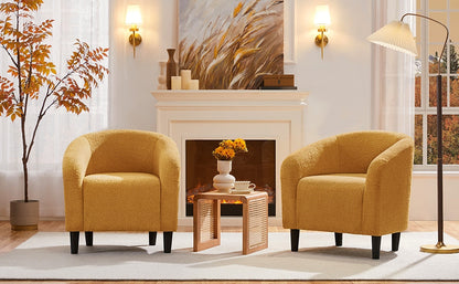 Upholstered Accent Chair, Bedroom Reading Chair for Comfortable Everyday Seating detail image - detail view 26