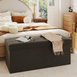 Dark Gray Linen - 43.5 Inches