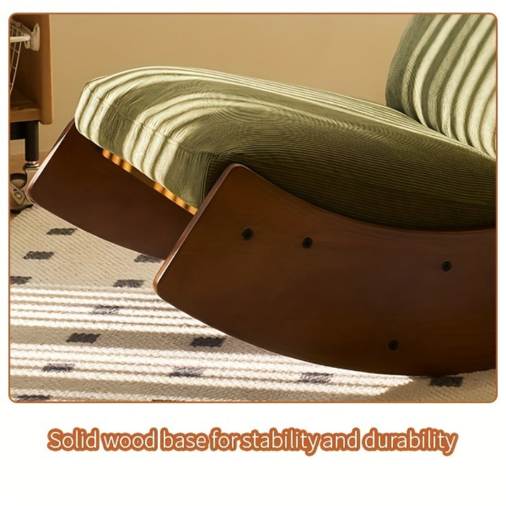 Upholstered Solid Wood Accent Chairs And Glider Chairs for Living Room and Bedroom detail image - detail view 19