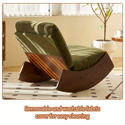Upholstered Solid Wood Accent Chairs And Glider Chairs for Living Room and Bedroom detail image - detail view 21