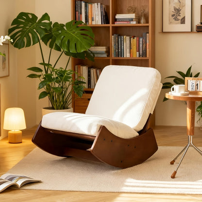 Upholstered Solid Wood Accent Chairs And Glider Chairs for Living Room and Bedroom detail image - detail view 5