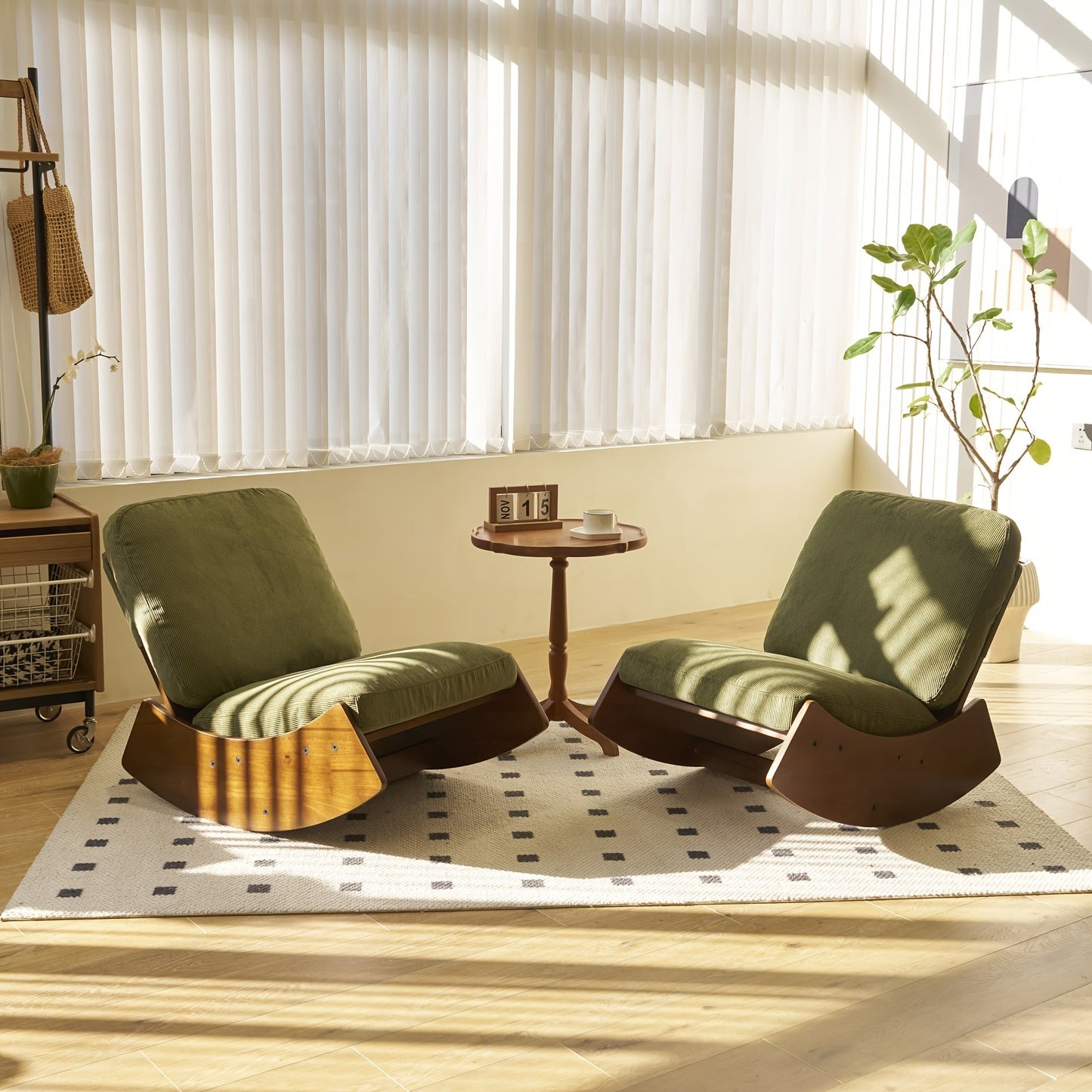 Accent Chairs and Glider Chairs shown in the Green-2pcs option