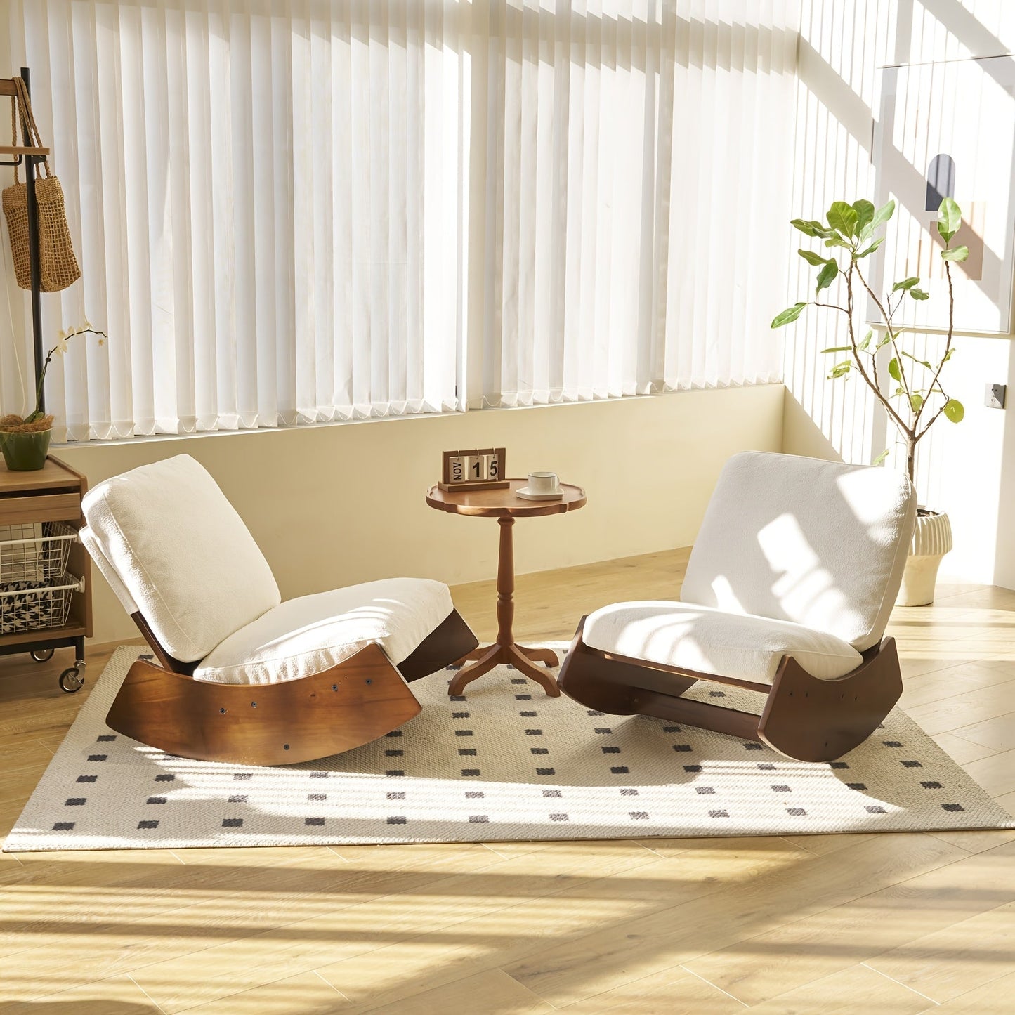 Accent Chairs and Glider Chairs shown in the White-2pcs option