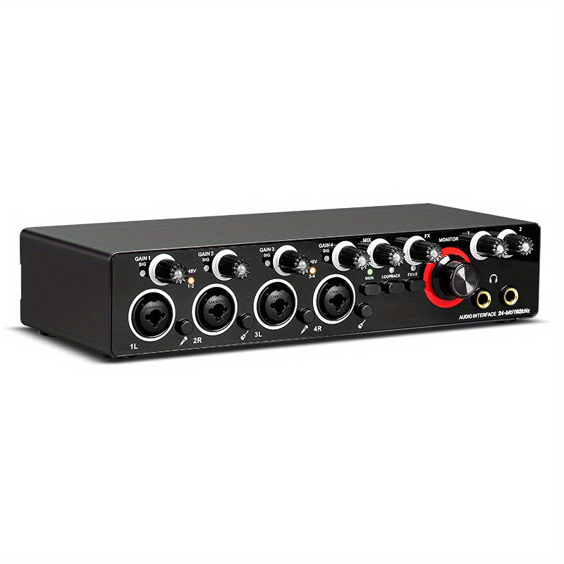 USB Audio Interface shown in the Black option