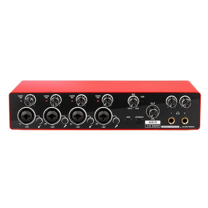 USB Audio Interface shown in the Red-ASIO option