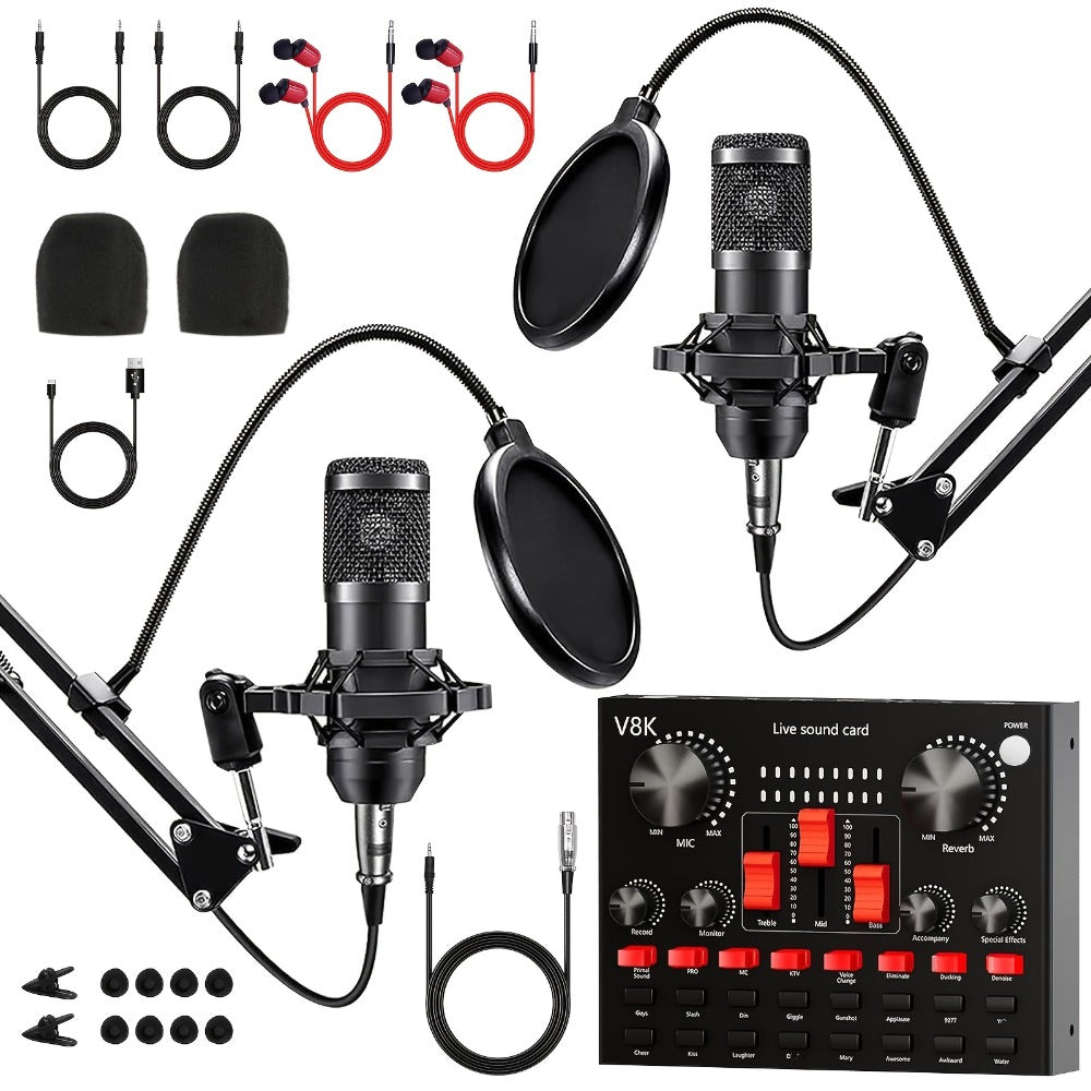 USB Audio Interface, 36V, USB, Podcast, Equipment, Bundle for Recording and Streaming detail image - detail view 11