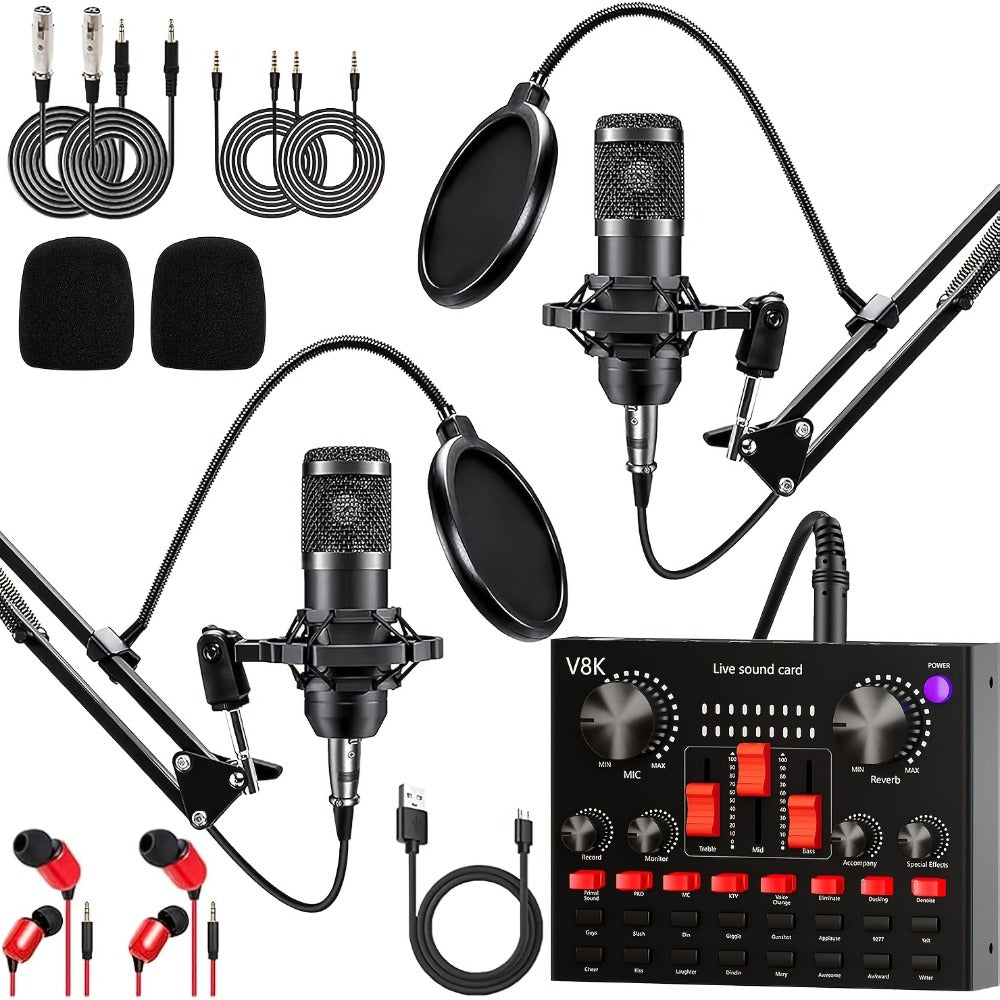 USB Audio Interface, 36V, USB, Podcast, Equipment, Bundle for Recording and Streaming detail image - detail view 3