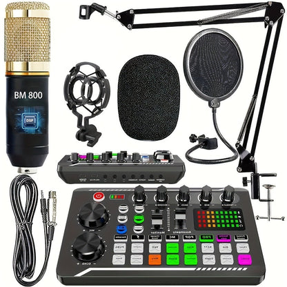 USB Audio Interface, 36V, USB, Podcast, Equipment, Bundle for Recording and Streaming detail image - detail view 4