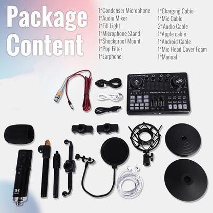 USB Audio Interface, 48 volts, Wireless, USB-C, Podcast, Equipment for Recording detail image - detail view 9