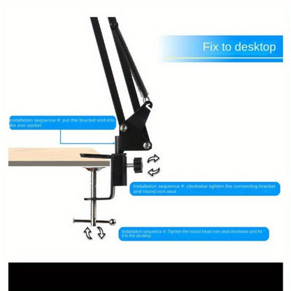 USB Audio Interface, 5Mm, USB, Adjustable, Condenser, Microphone for Recording detail image - detail view 11
