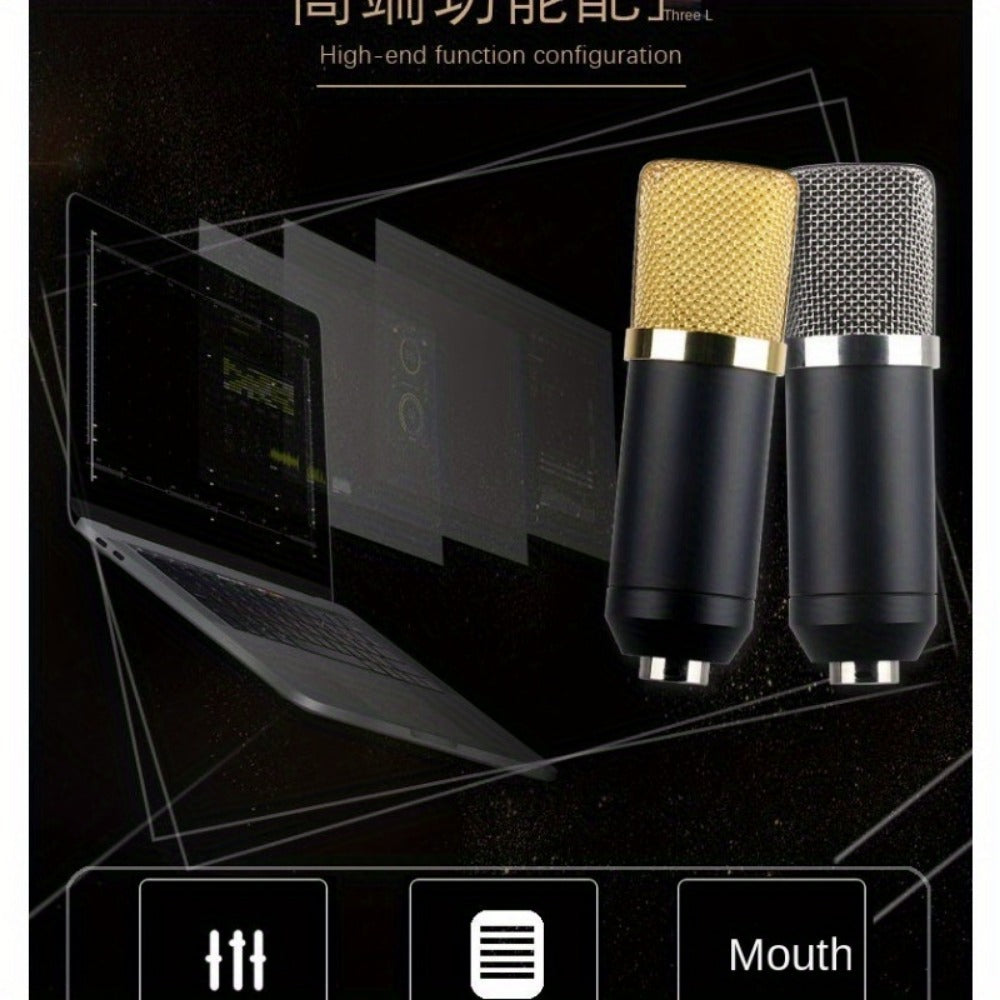 USB Audio Interface, 5Mm, USB, Adjustable, Condenser, Microphone for Recording detail image - detail view 13