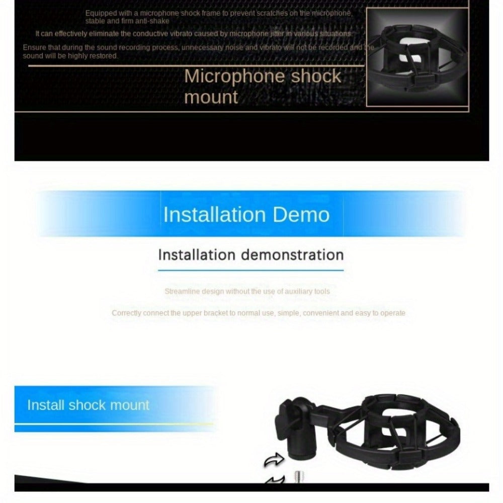 USB Audio Interface, 5Mm, USB, Adjustable, Condenser, Microphone for Recording detail image - detail view 9