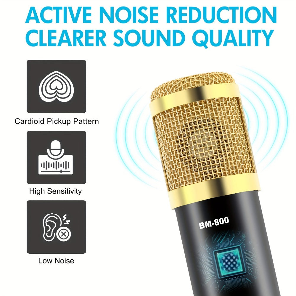USB Audio Interface, 5V, Wireless, USB-C, Podcast, Microphone for Recording and Streaming detail image - detail view 6
