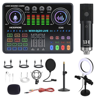 USB Audio Interface, Bluetooth, Wireless, Podcast, Equipment for Recording and Streaming detail image - detail view 7