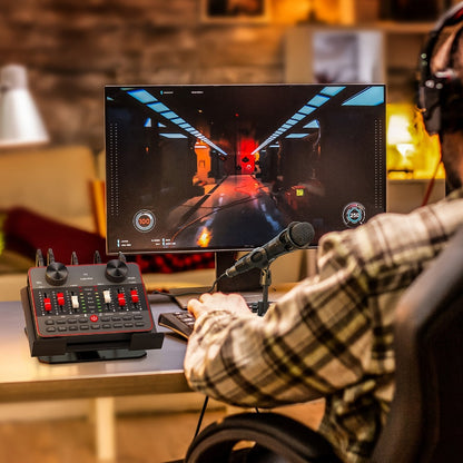 USB Audio Interface, Cardioid, USB, Rechargeable, Professional, Mixer for Recording detail image - detail view 8