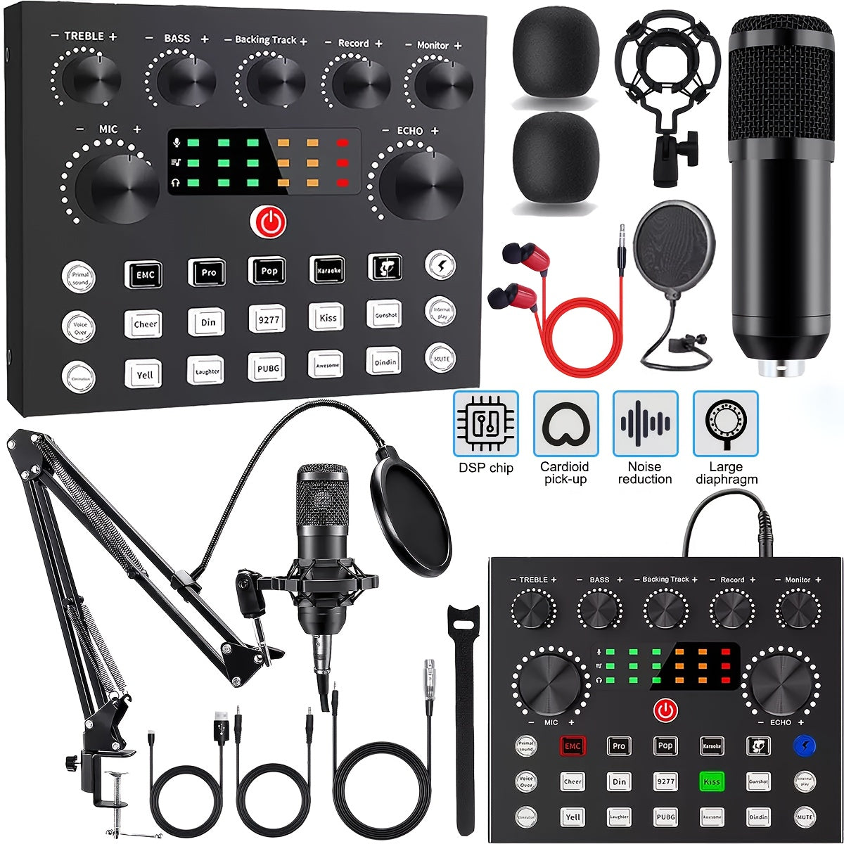 USB Audio Interface shown in the Black option