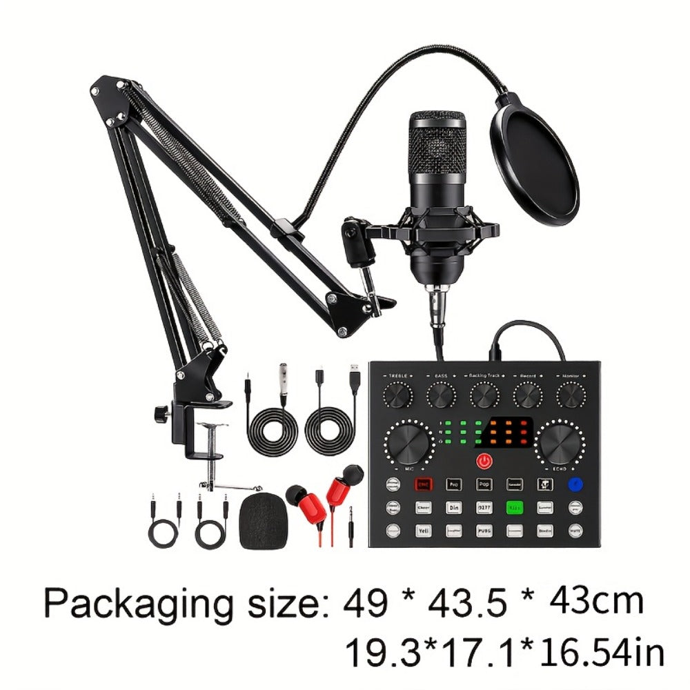 USB Audio Interface, Complete, Podcast, Equipment for Recording and Streaming detail image - detail view 10